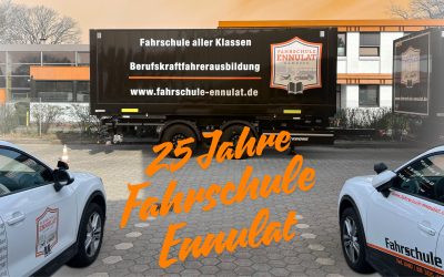 25 Jahre Seite an Seite zum Erfolg: Unsere Fahrschule feiert Jubiläum!